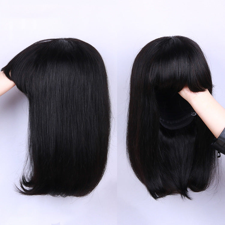 Hair Full Machine Human Hair Wigs