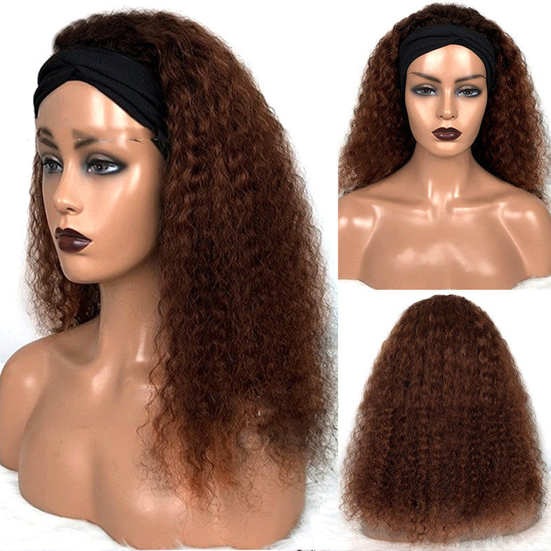 Human Hair Headband Wigs