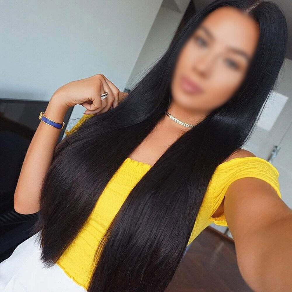 Long Straight Wigs Heat Resistant Synthetic