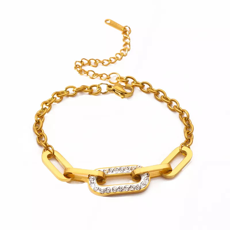 GeoGlam Gold Chain Bracelet