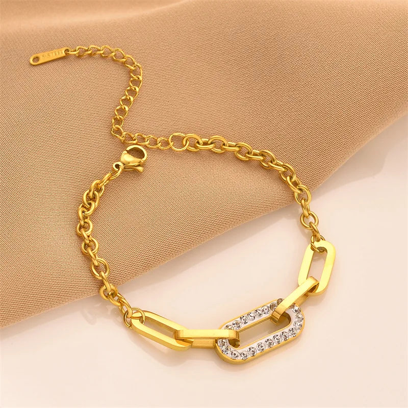 GeoGlam Gold Chain Bracelet