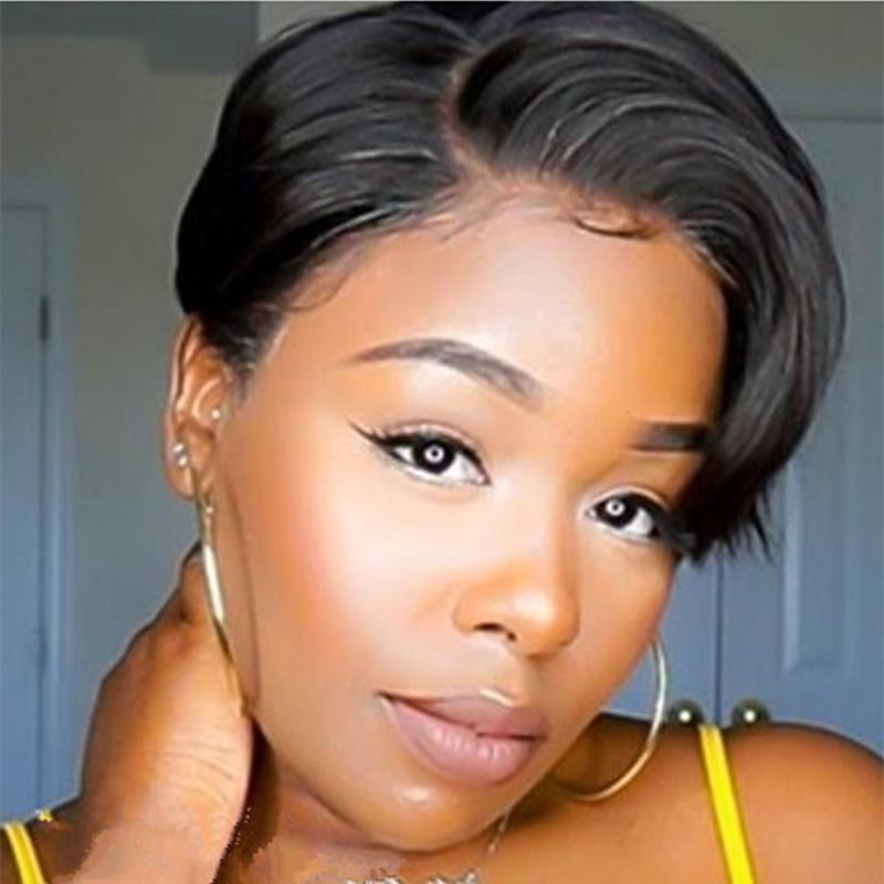 Short Lace Frontal Wigs  Human Hair