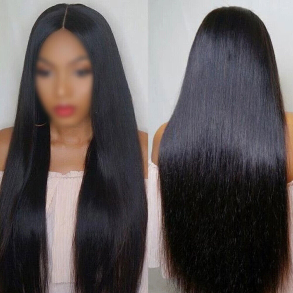 Long Straight Wigs Heat Resistant Synthetic