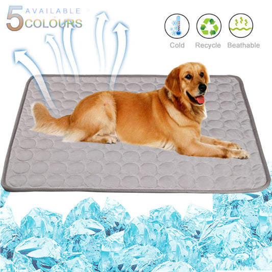 Portable Ice Silk Cooling Pad