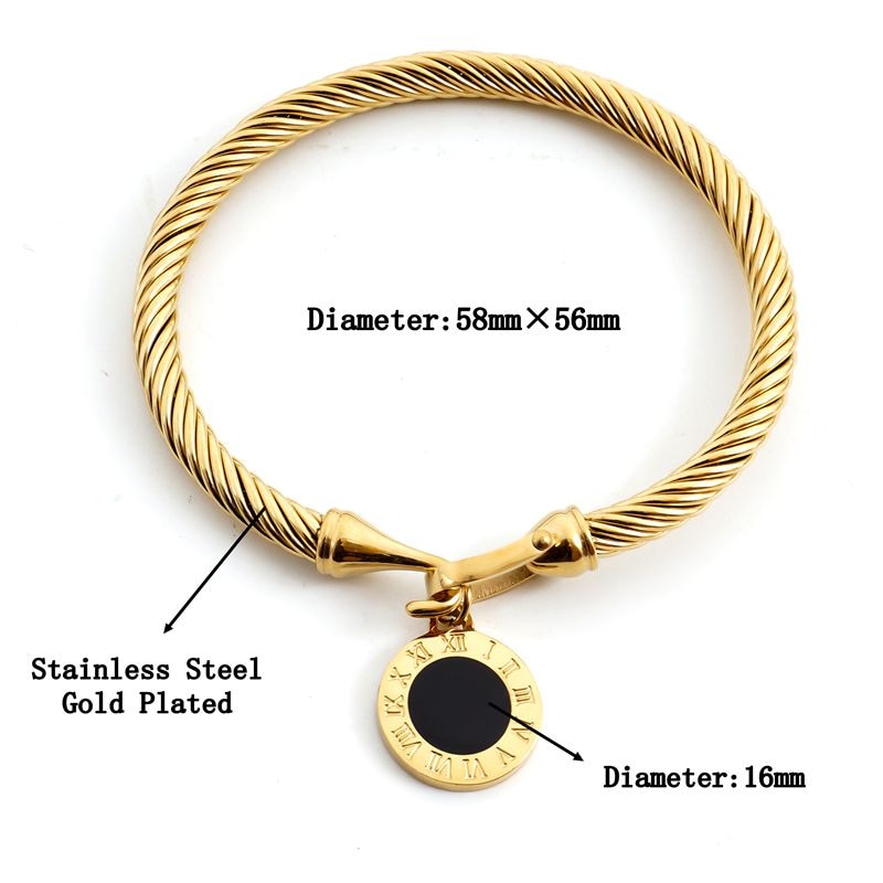 Numerals Bracelets Bangles For Men Women