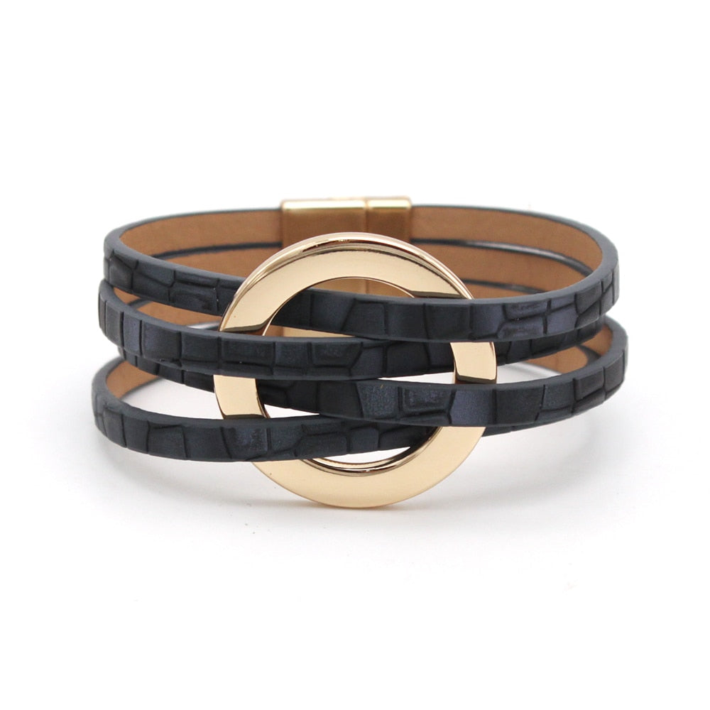 Casual Leather Bracelets